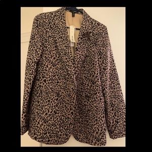 Brand new leopard blazer from Aqua(Bloomingdale’s)